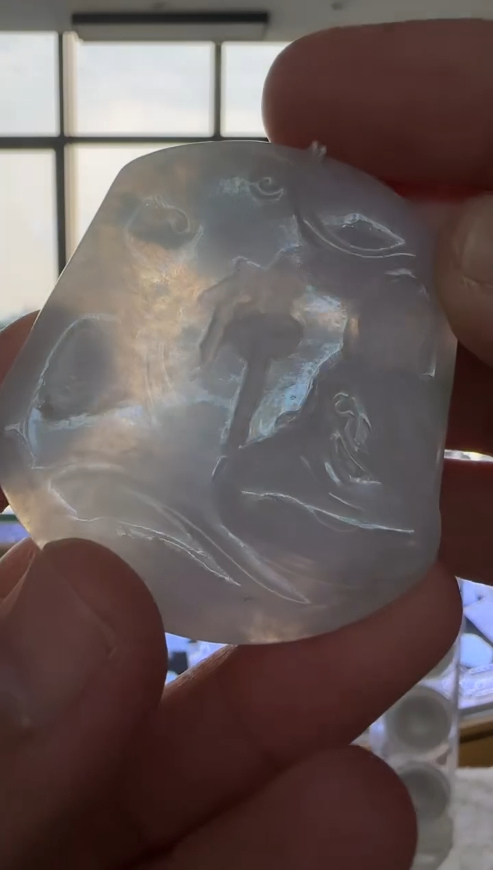 【闪购商品】翡翠未镶嵌颈饰天然翡翠A货孤品一件