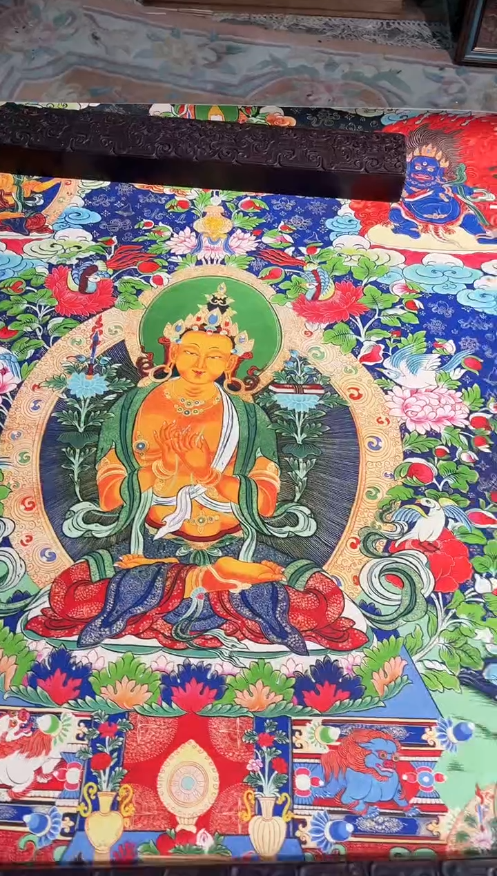 卷轴画路路的唐卡tk160