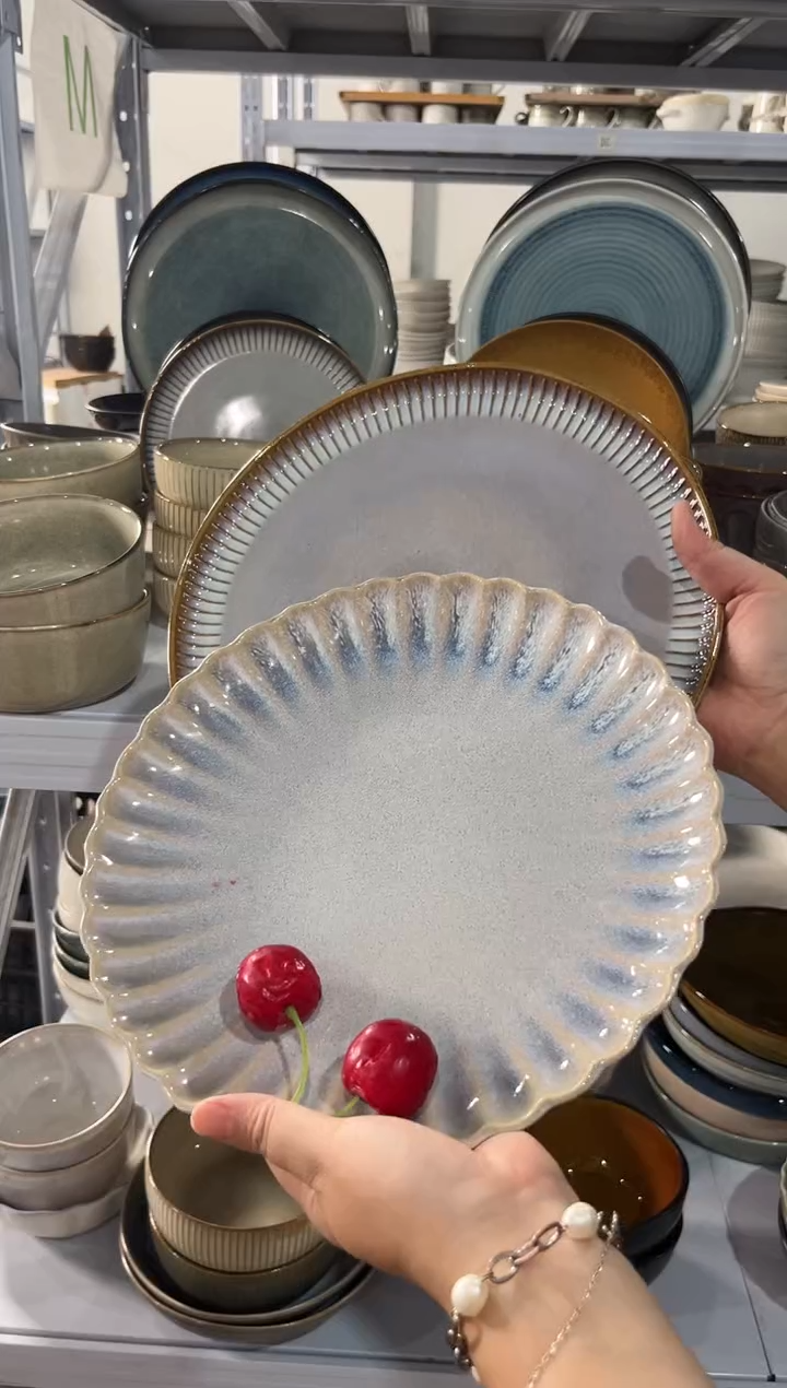 陶瓷外贸尾货瑕疵满20包邮X2 大盘组合