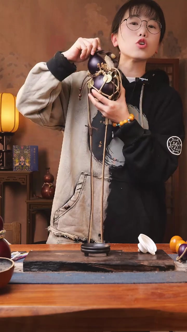 【闪购商品】116号精品大漆葫芦防腐防渗装水茶酒