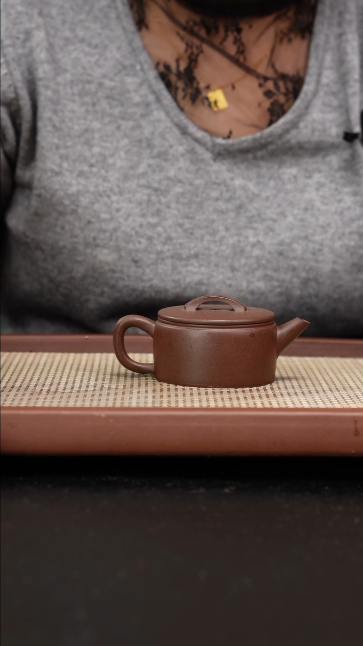 【闪购商品】紫砂茶壶铁芯老紫汉瓦120