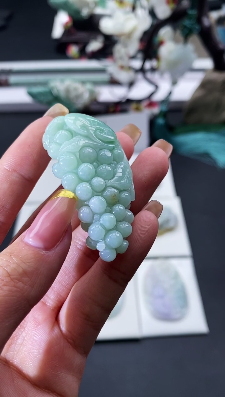 【闪购商品】翡翠颈饰未镶嵌天然缅甸翡翠A货