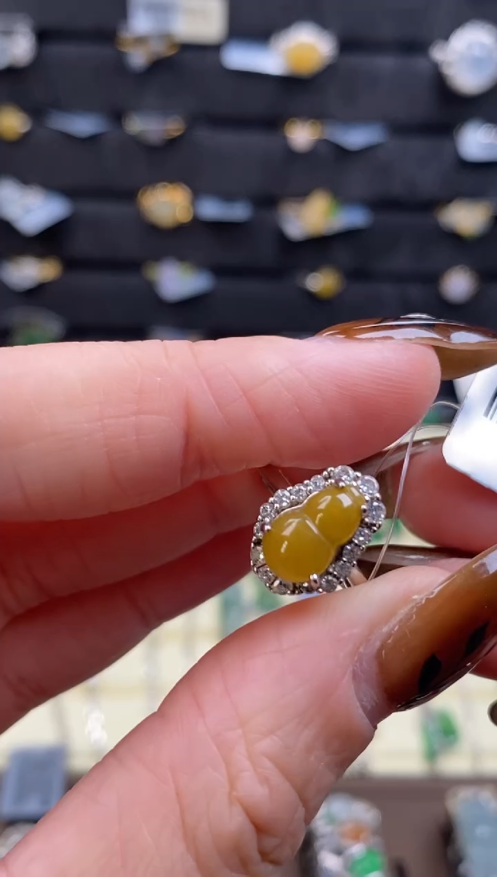 颈饰银S925镶嵌翡翠18462