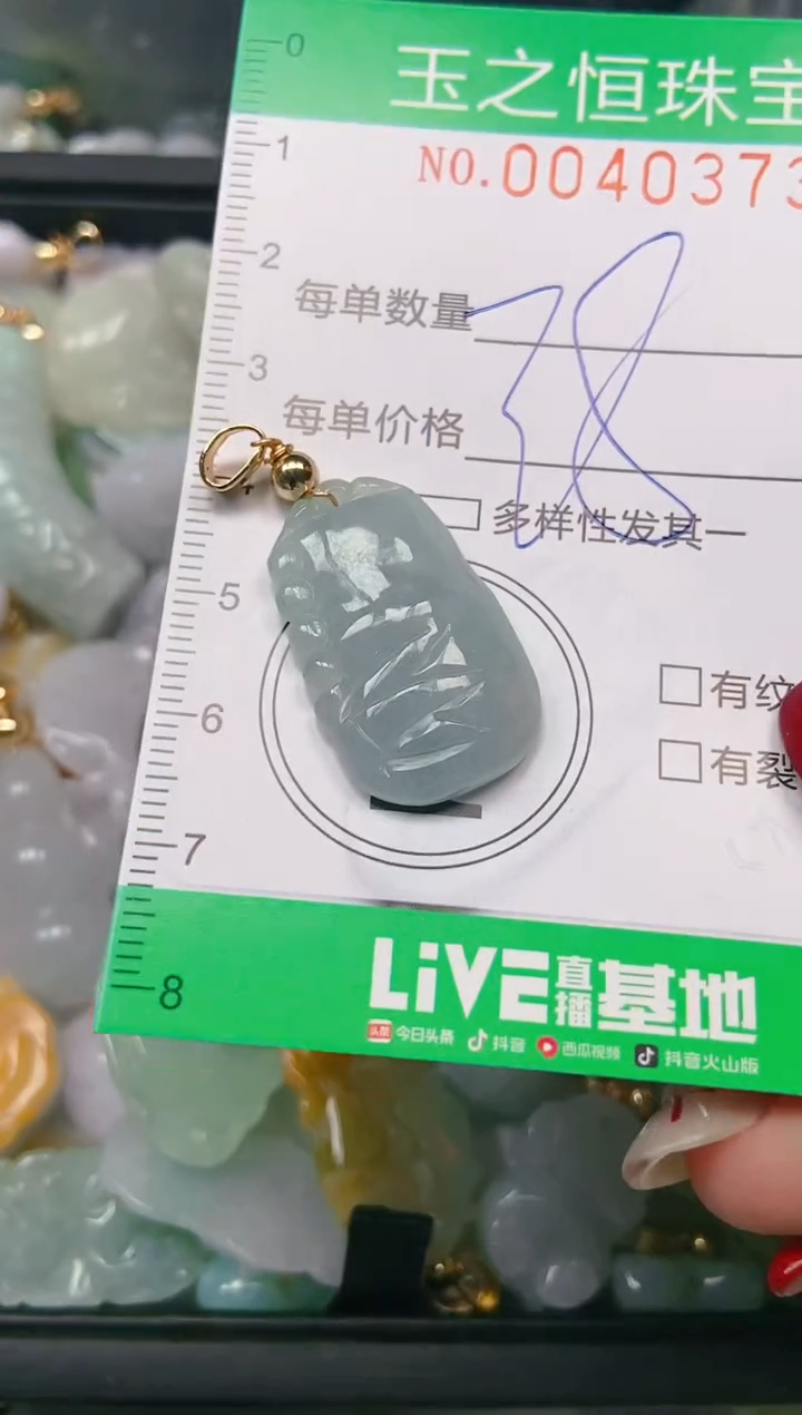 【闪购商品】翡翠颈饰未镶嵌闪购0040373