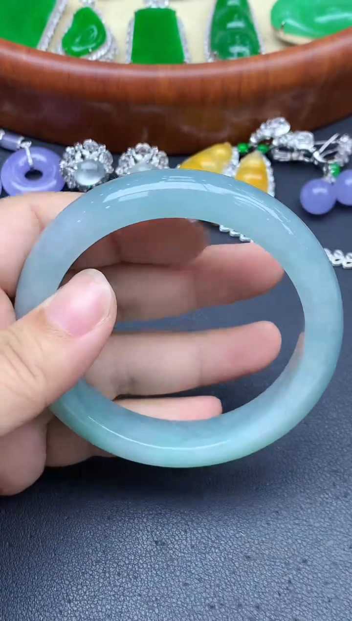 未镶嵌手镯翡翠538-中国好珍宝