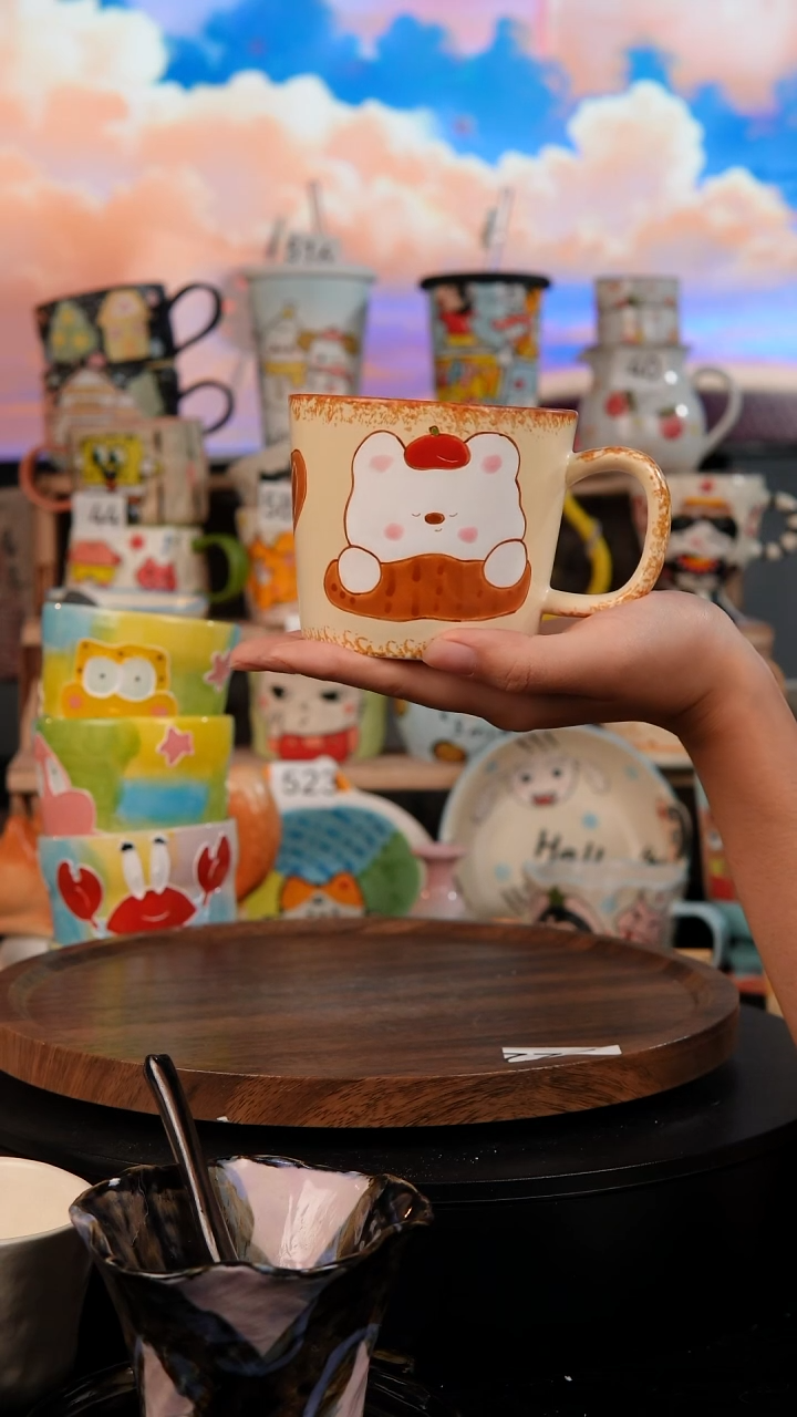 陶瓷双饮款景德镇手工陶瓷