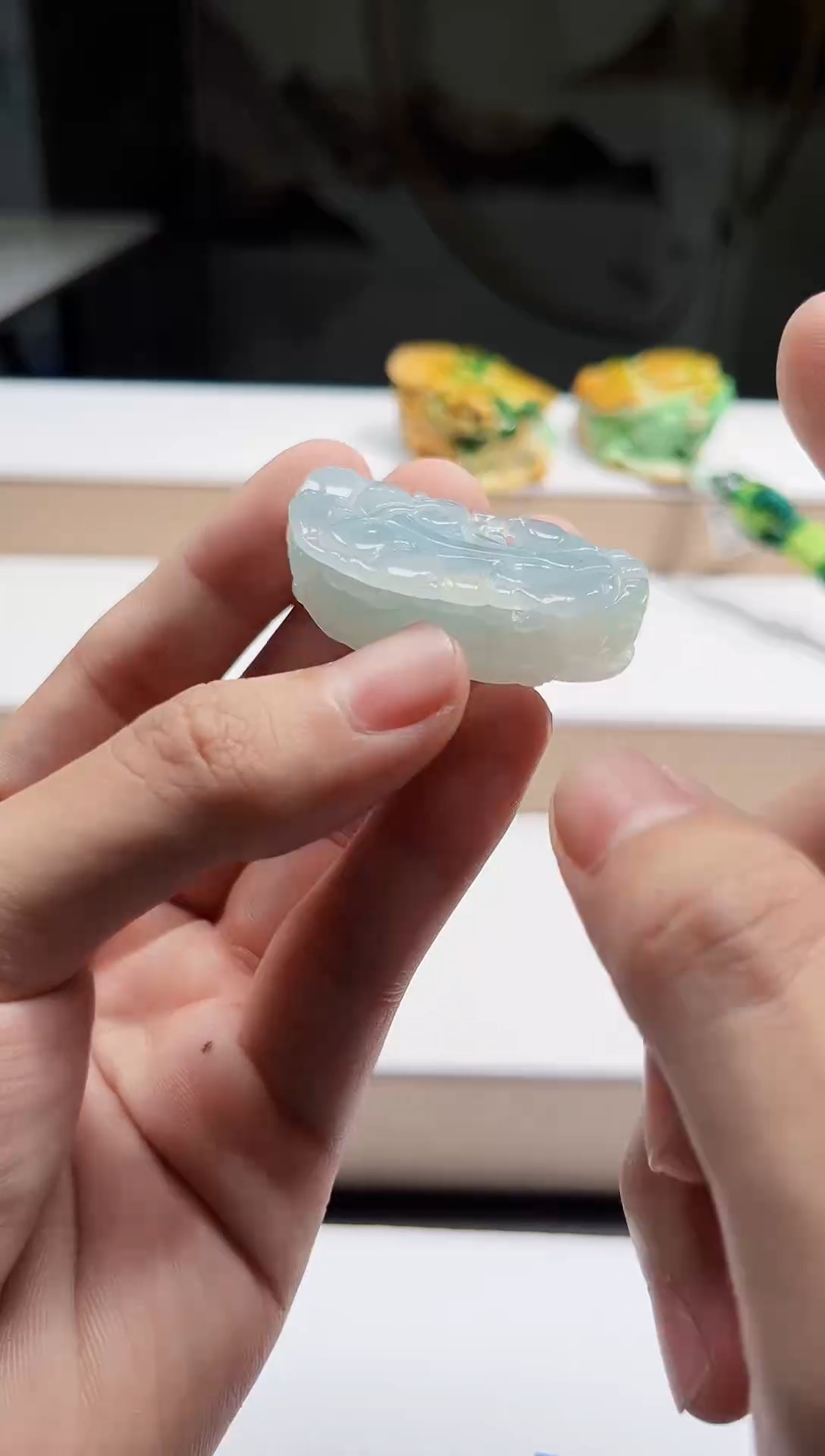 吊坠(不含链)未镶嵌翡翠挂件