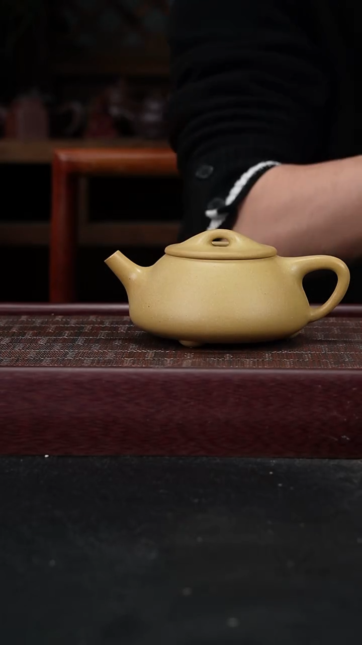 茶壶紫砂LCC本绿 景舟石瓢