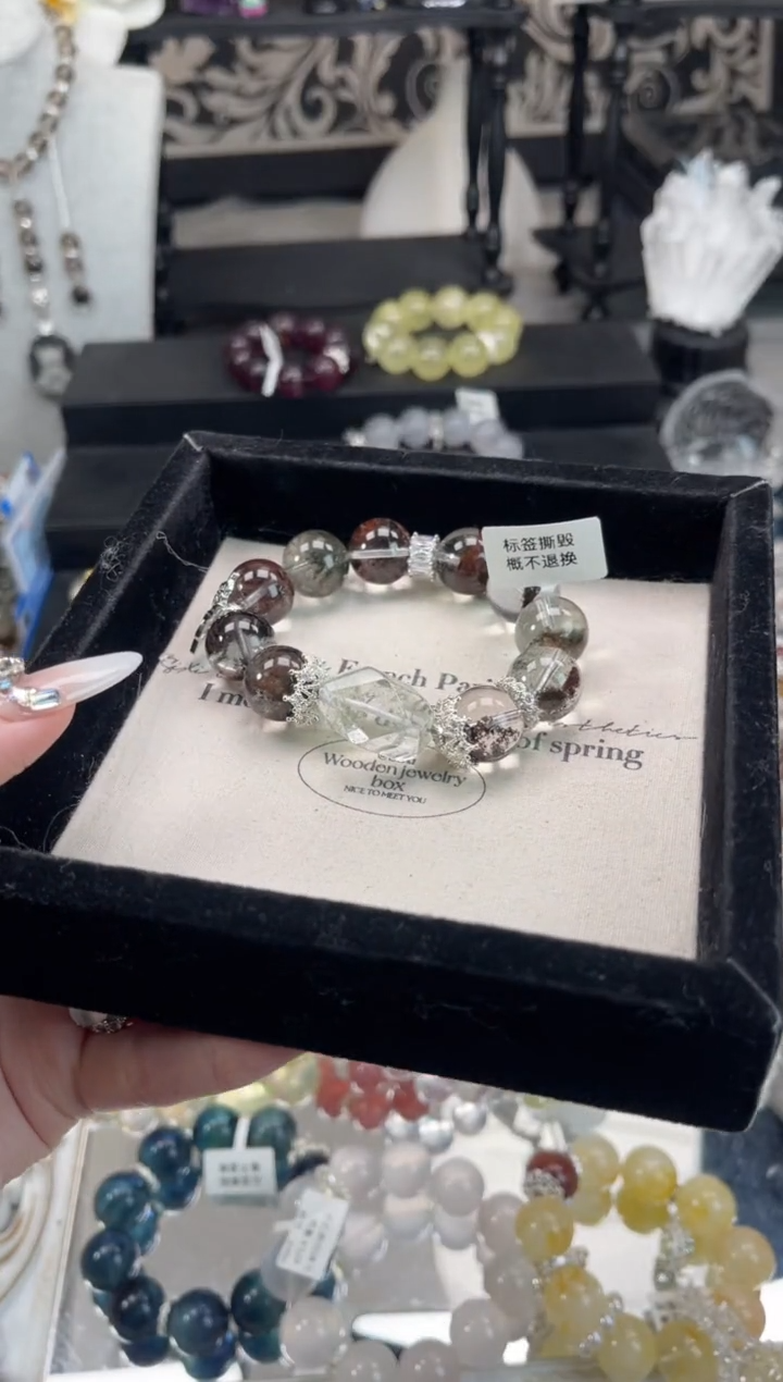 【闪购商品】水晶手链未镶嵌天然水晶 多样性发货