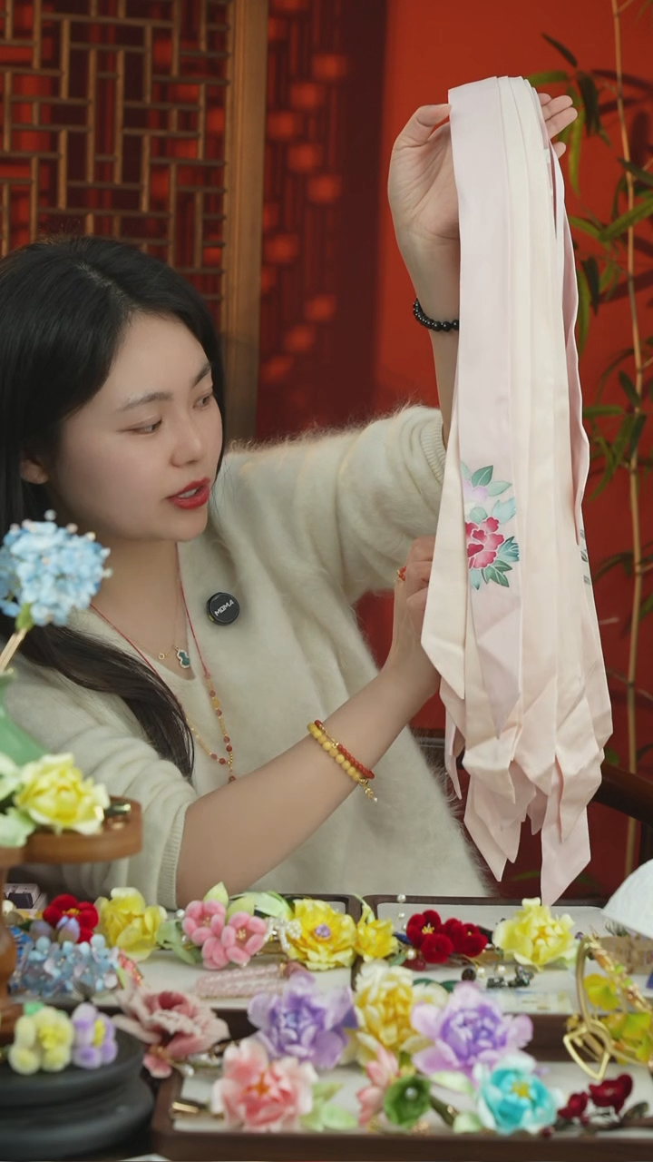 刺绣闪购纯手工非遗国风饰品