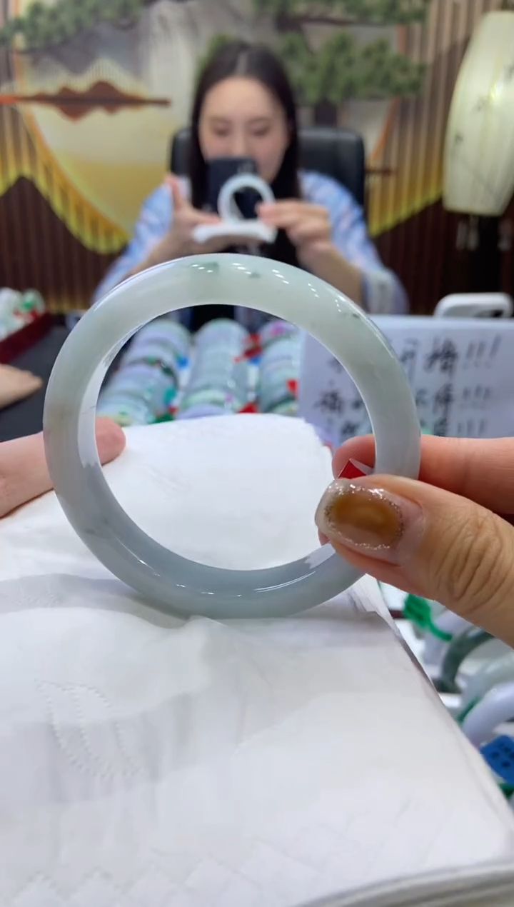 未镶嵌手镯翡翠0006501