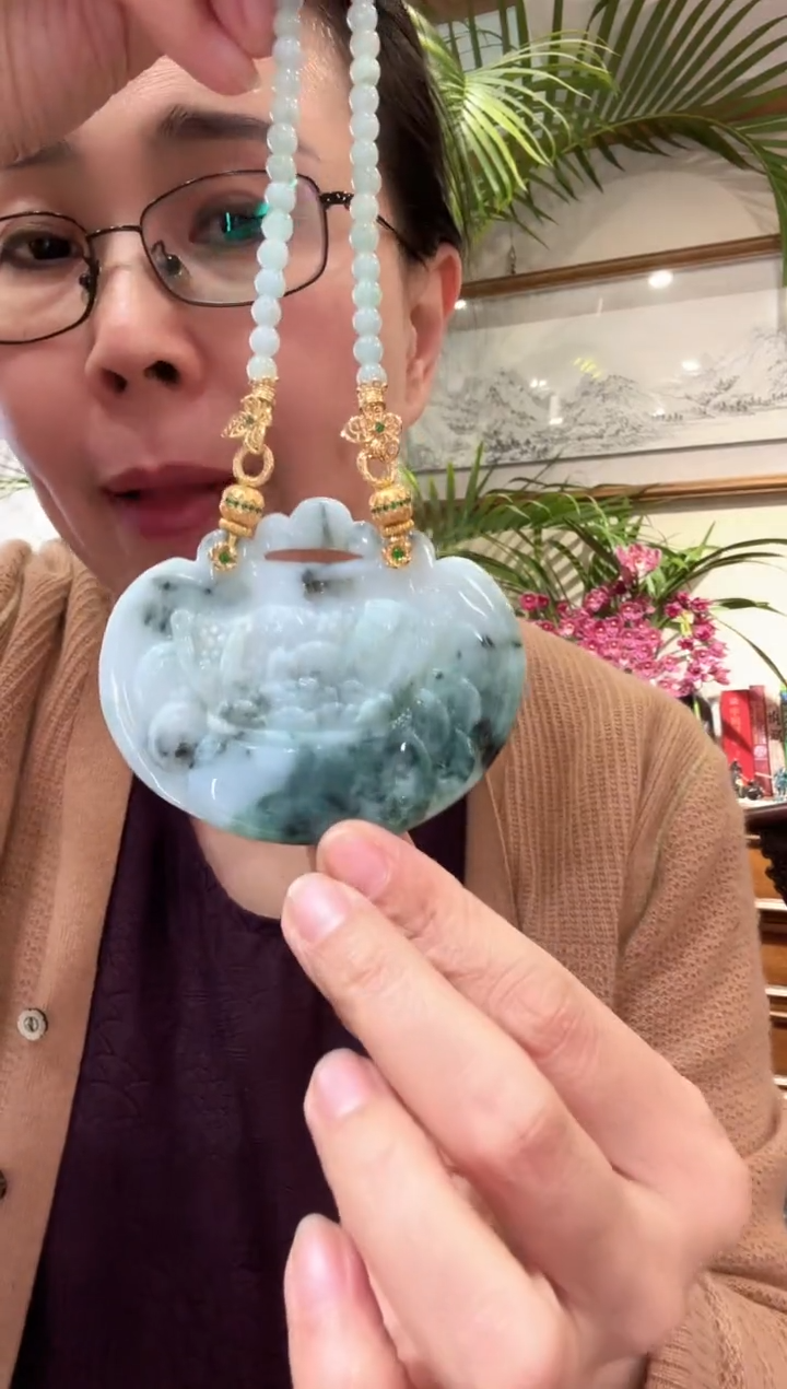 【闪购商品】翡翠颈饰未镶嵌国风