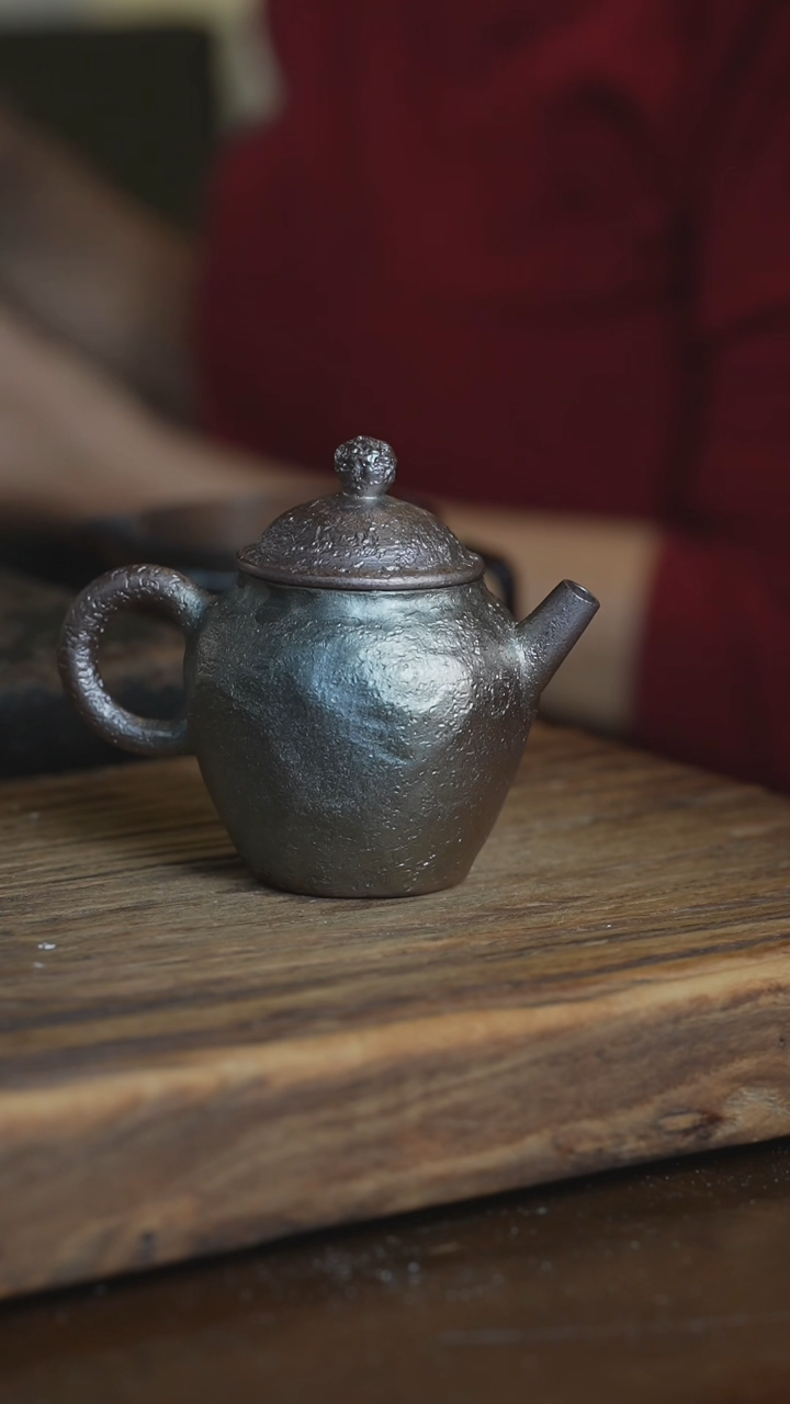 【闪购商品】鬼烧浪鬼柴烧-一品鬼烧壶