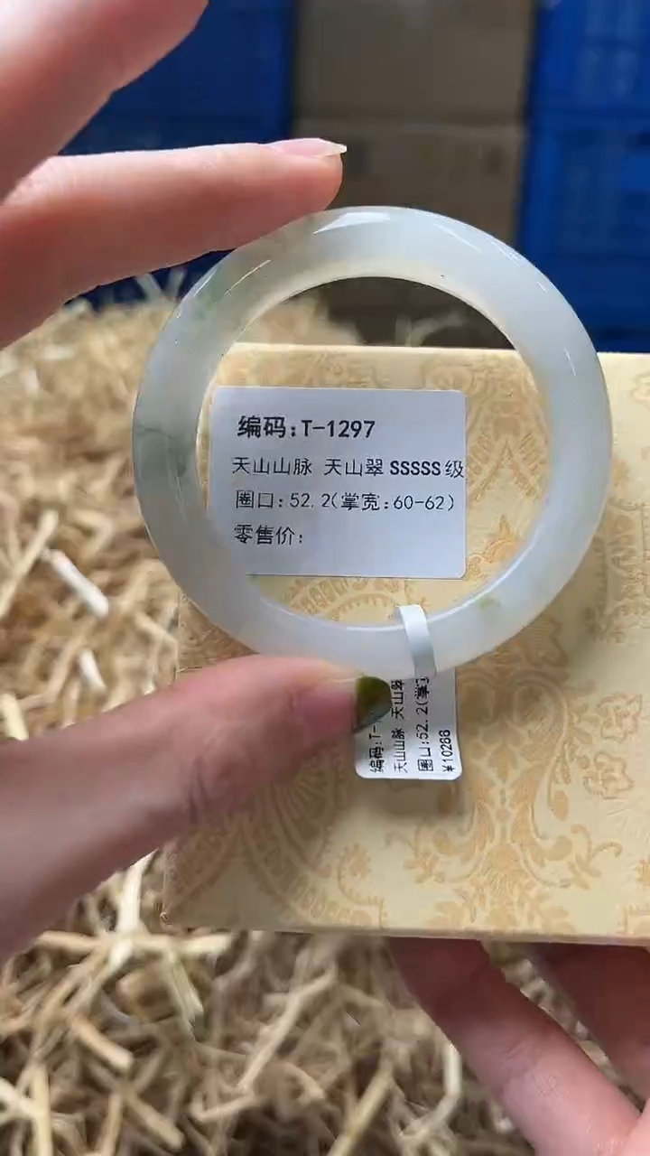 未镶嵌手镯石英质玉T1297