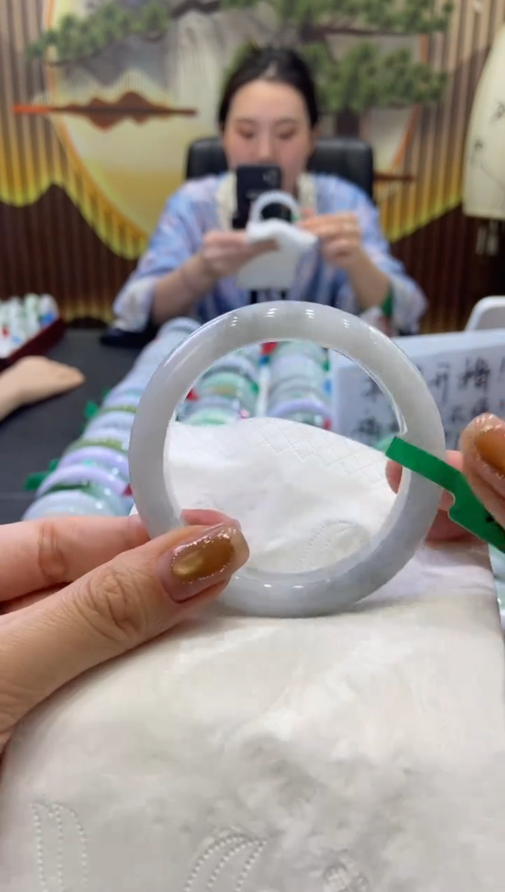 未镶嵌手镯翡翠0005582