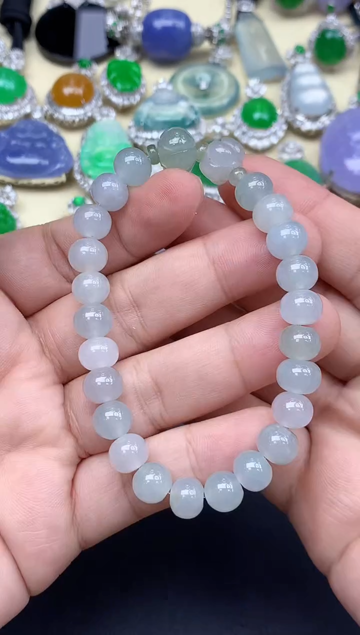 未镶嵌手链翡翠302-中国好珍宝