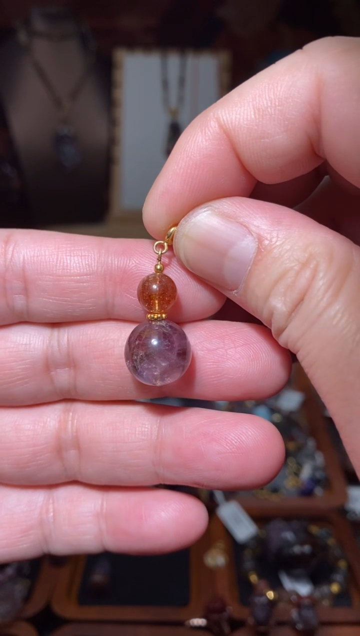 【闪购商品】水晶有瑕疵介意慎拍未镶嵌锦鲤胶花金太阳提溜