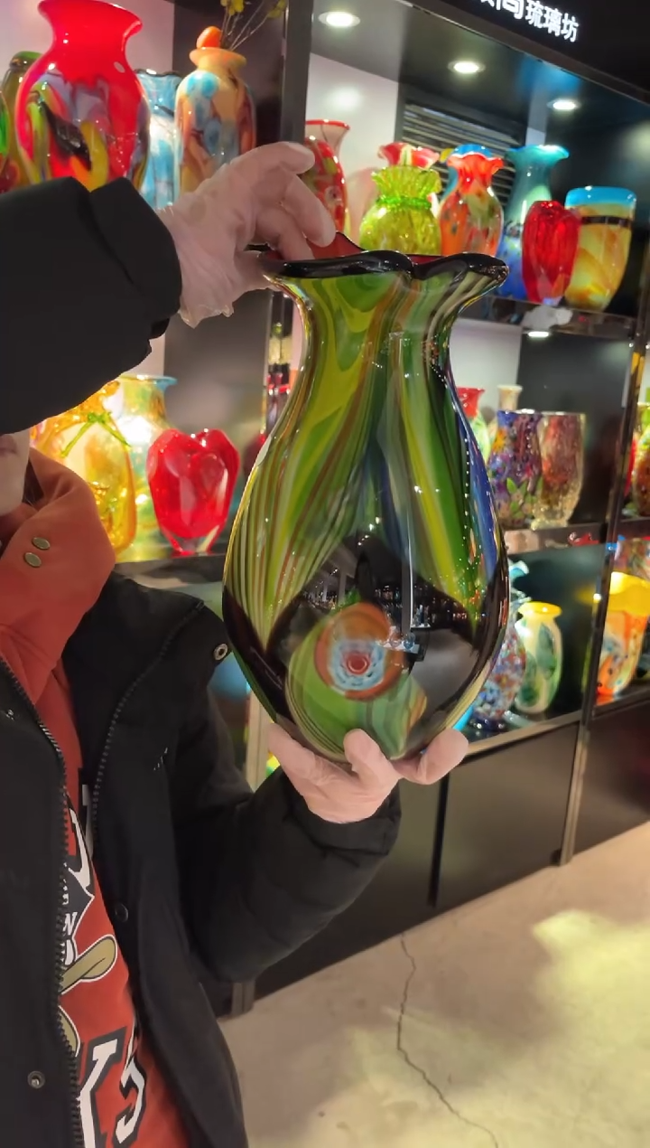 【闪购商品】茶盏琉璃摆件家居摆件