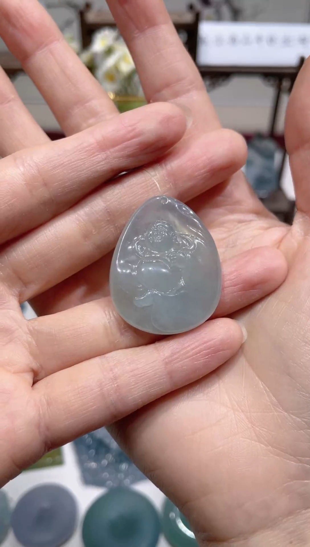 【闪购商品】翡翠吊坠(不含链)未镶嵌缅甸A货翡翠