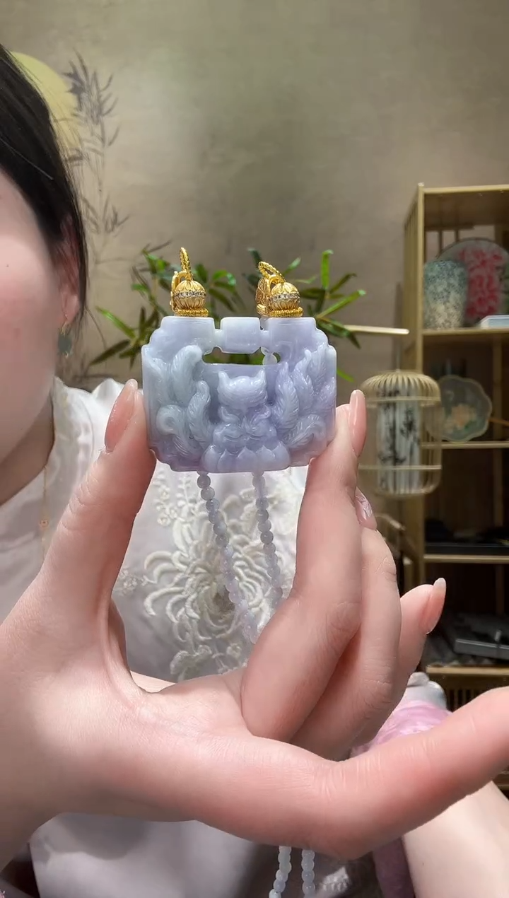 【闪购商品】翡翠颈饰未镶嵌吊坠