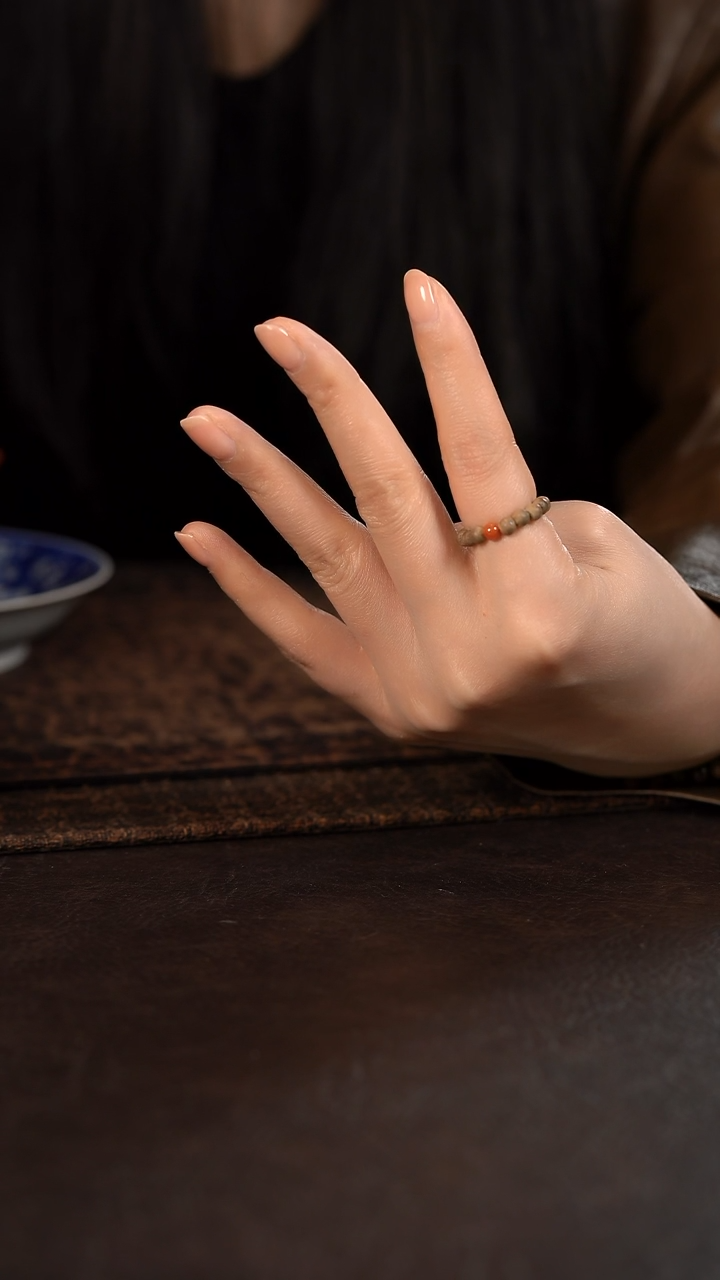 【闪购商品】杯HLX陶瓷重工山水高脚普洱杯四只 