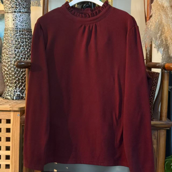 【云目悠悠】秋冬季新款女士汉麻盘扣插肩上衣-20251127