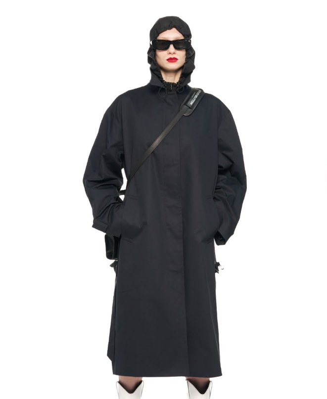 【顾文婷推荐】PUSHBUTTON  女式风衣(配腰带) PB2540703W