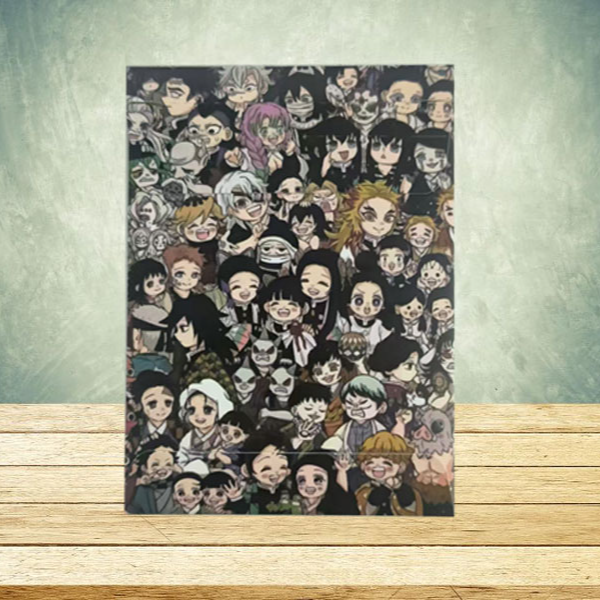 【冰箱贴】鬼灭之刃亚克力原画冰箱贴谷子拆卡直播(默认代拆)