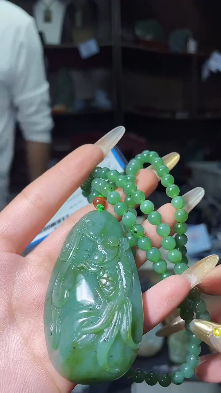 【闪购商品】和田玉颈饰未镶嵌1