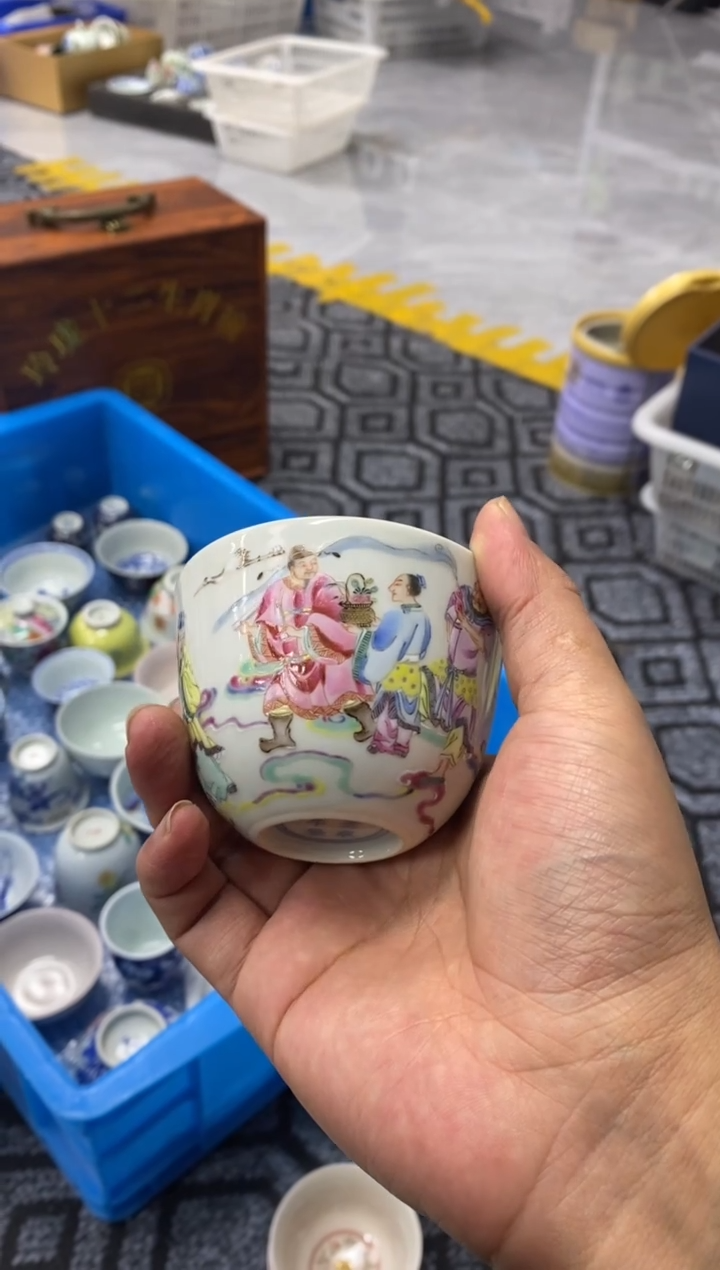 摆件陶景德陶瓷茶具容量约70