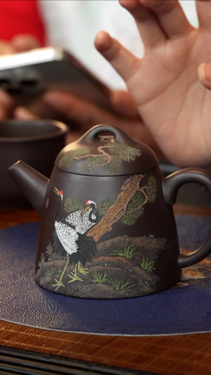 【闪购商品】紫砂茶壶ZCP 黑墩头 秦权