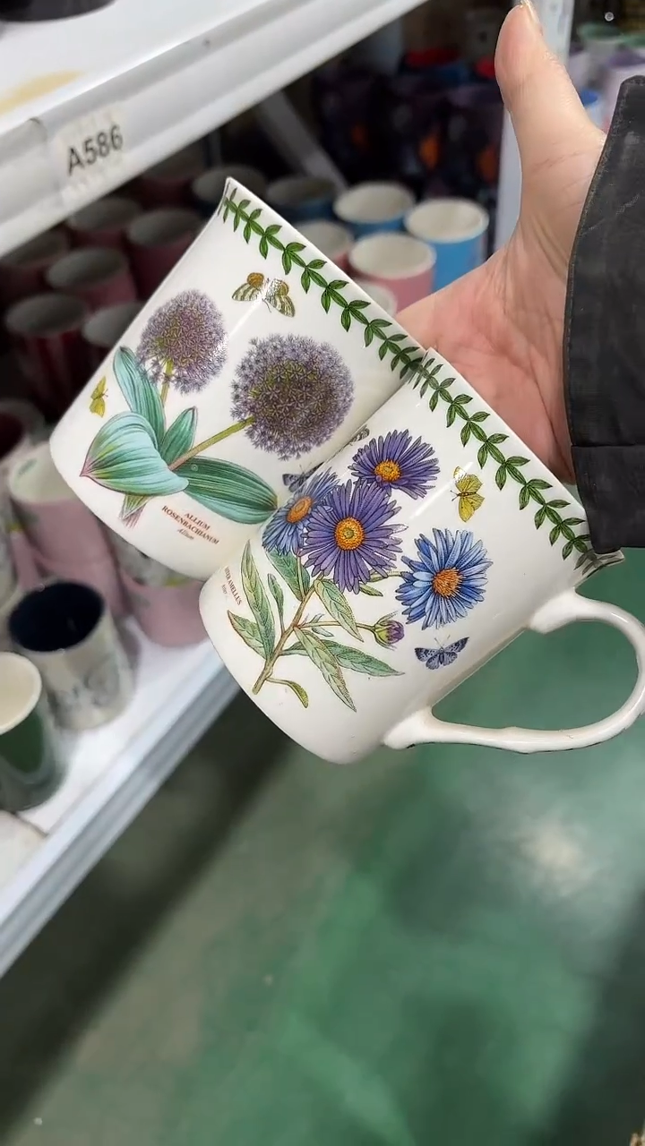 陶瓷手柄款家湖高温陶瓷杯 微瑕