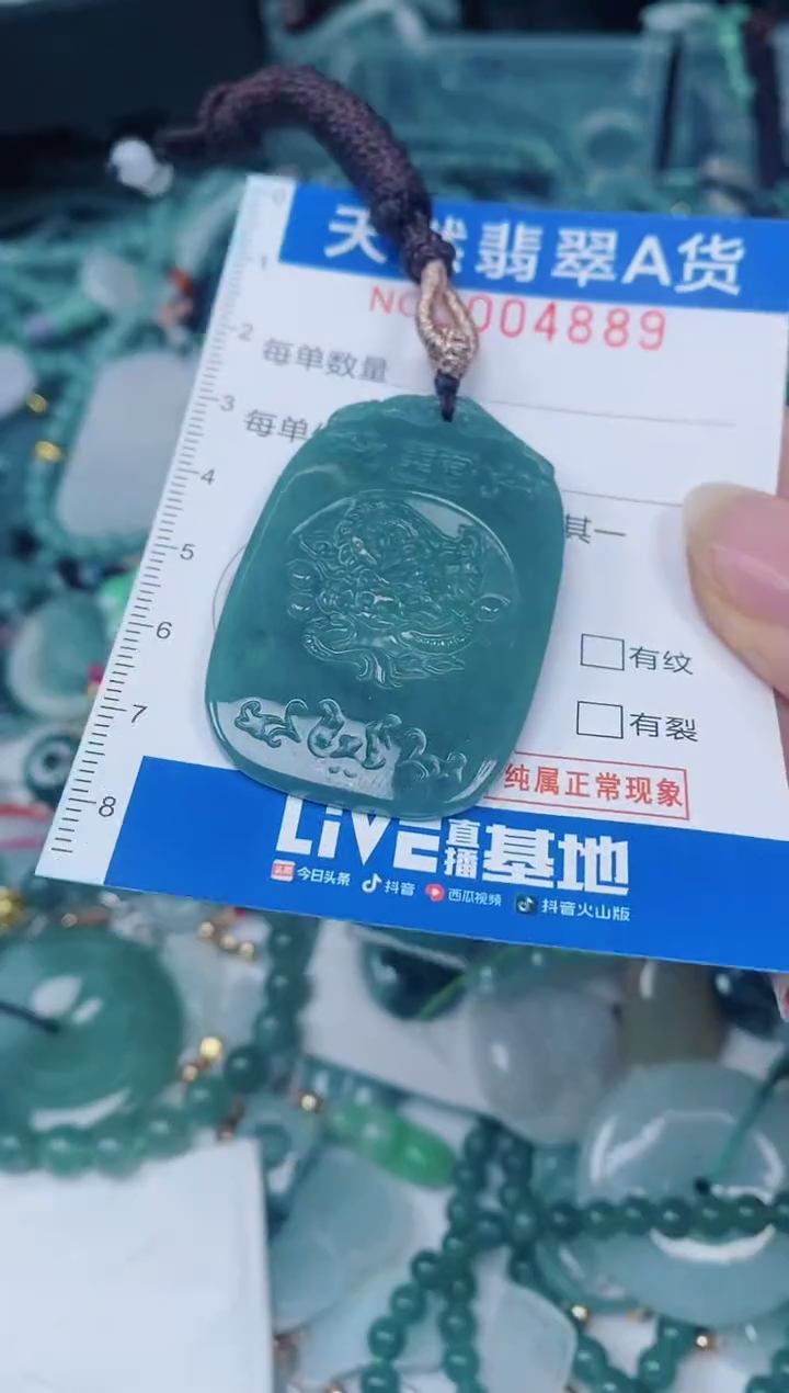 颈饰未镶嵌翡翠00004889