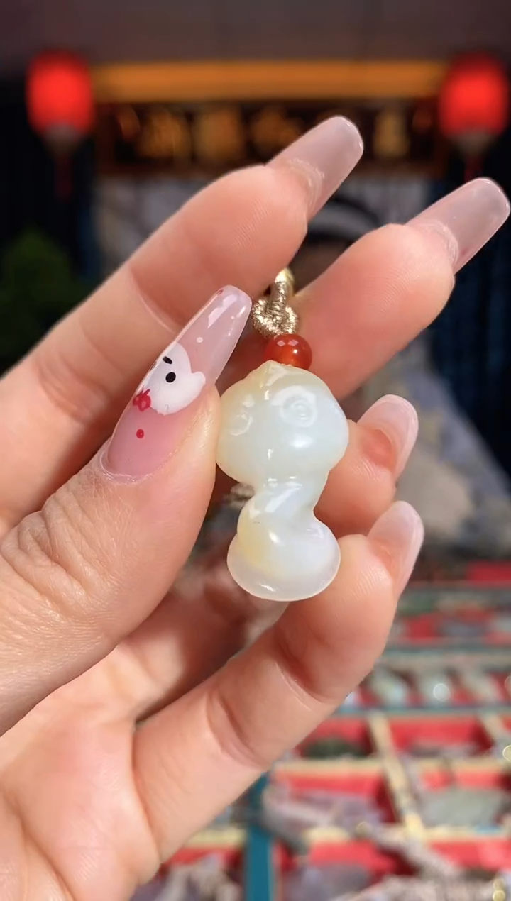 【闪购商品】和田玉颈饰未镶嵌蛇