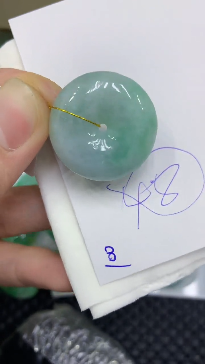 颈饰未镶嵌翡翠缅甸A货翡翠