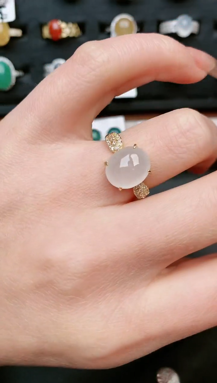 【闪购商品】翡翠戒指银S925镶嵌.....