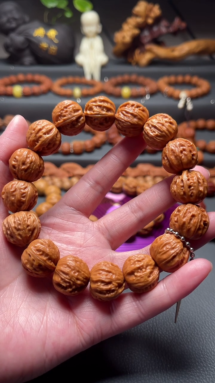 【闪购商品】文玩核桃吊坠文玩手串