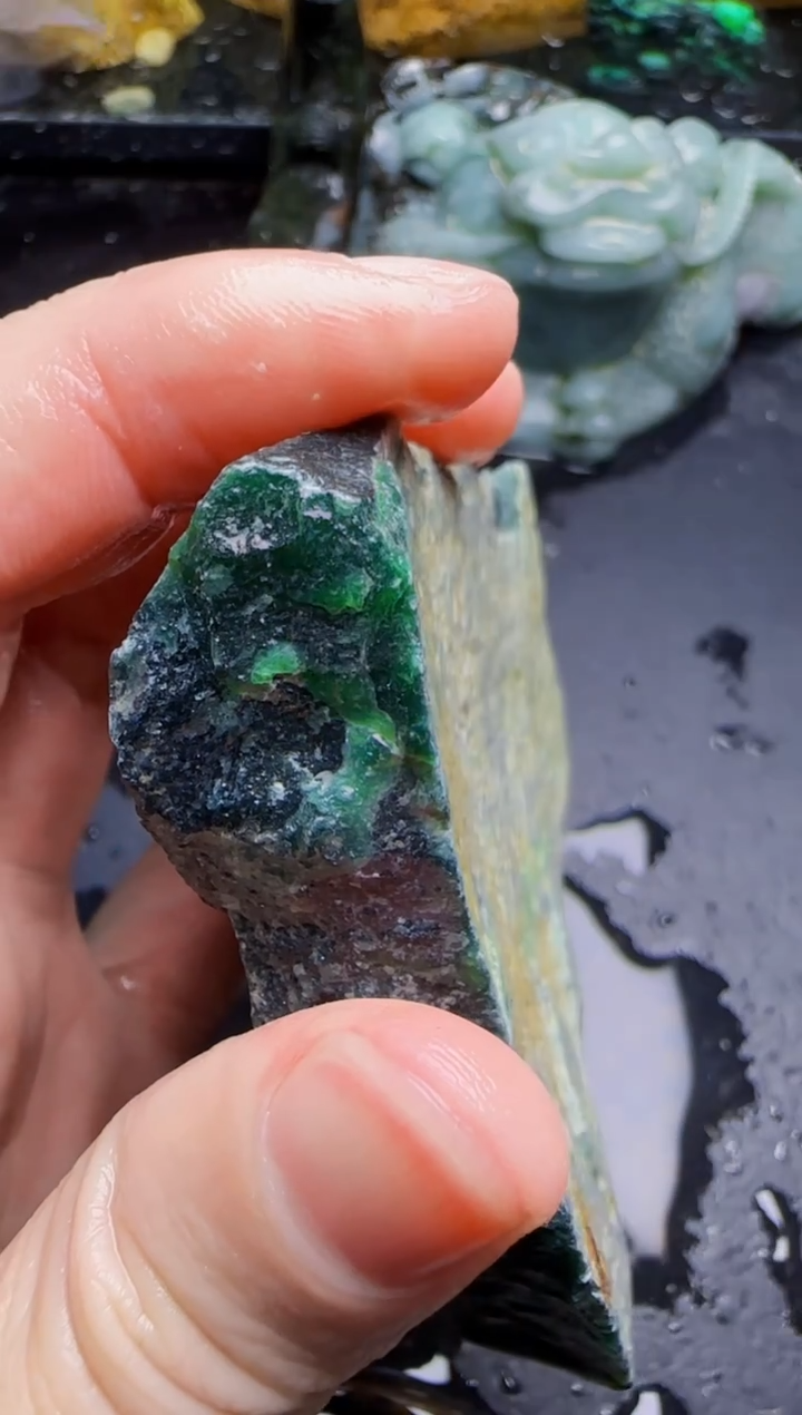 颈饰未镶嵌翡翠上*210