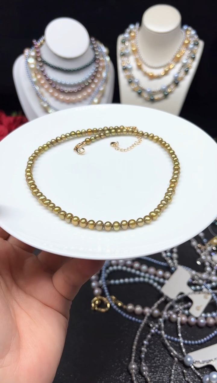 【闪购商品】淡水珍珠颈饰未镶嵌多人