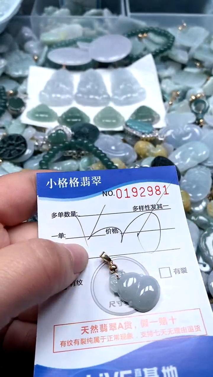 【闪购商品】翡翠颈饰未镶嵌闪购商品0192981