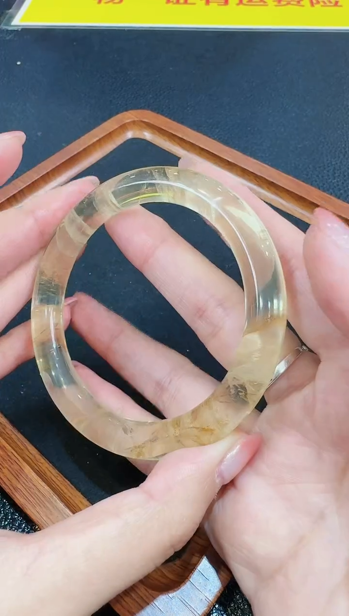 【闪购商品】水晶手镯未镶嵌发一件