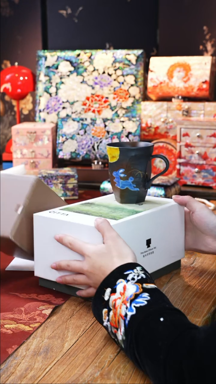 【闪购商品】瓷片豆包儿推荐饰品摆件