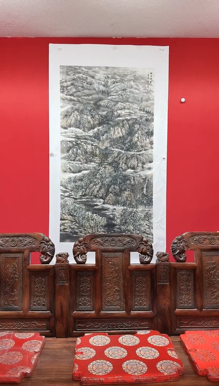 【闪购商品】国画王.伟95*178.........