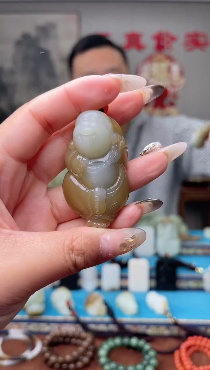 【闪购商品】和田玉挂件未镶嵌1