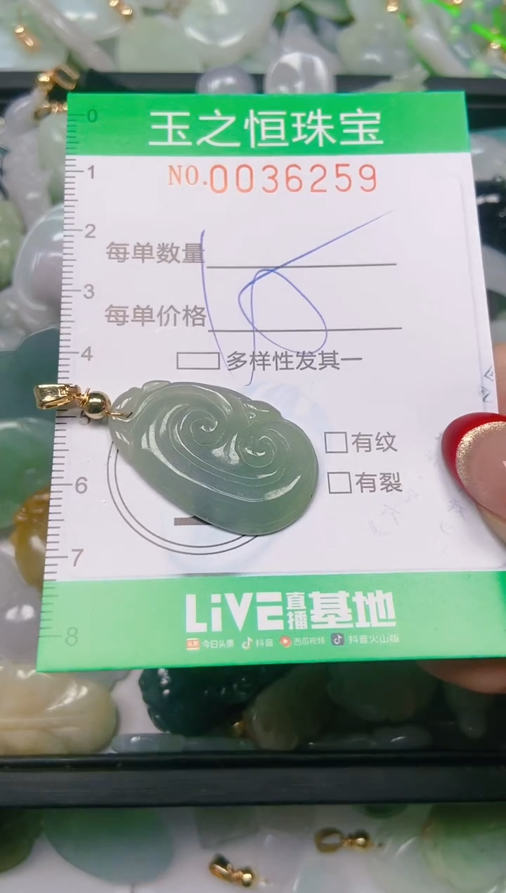 【闪购商品】翡翠颈饰未镶嵌闪购0036259