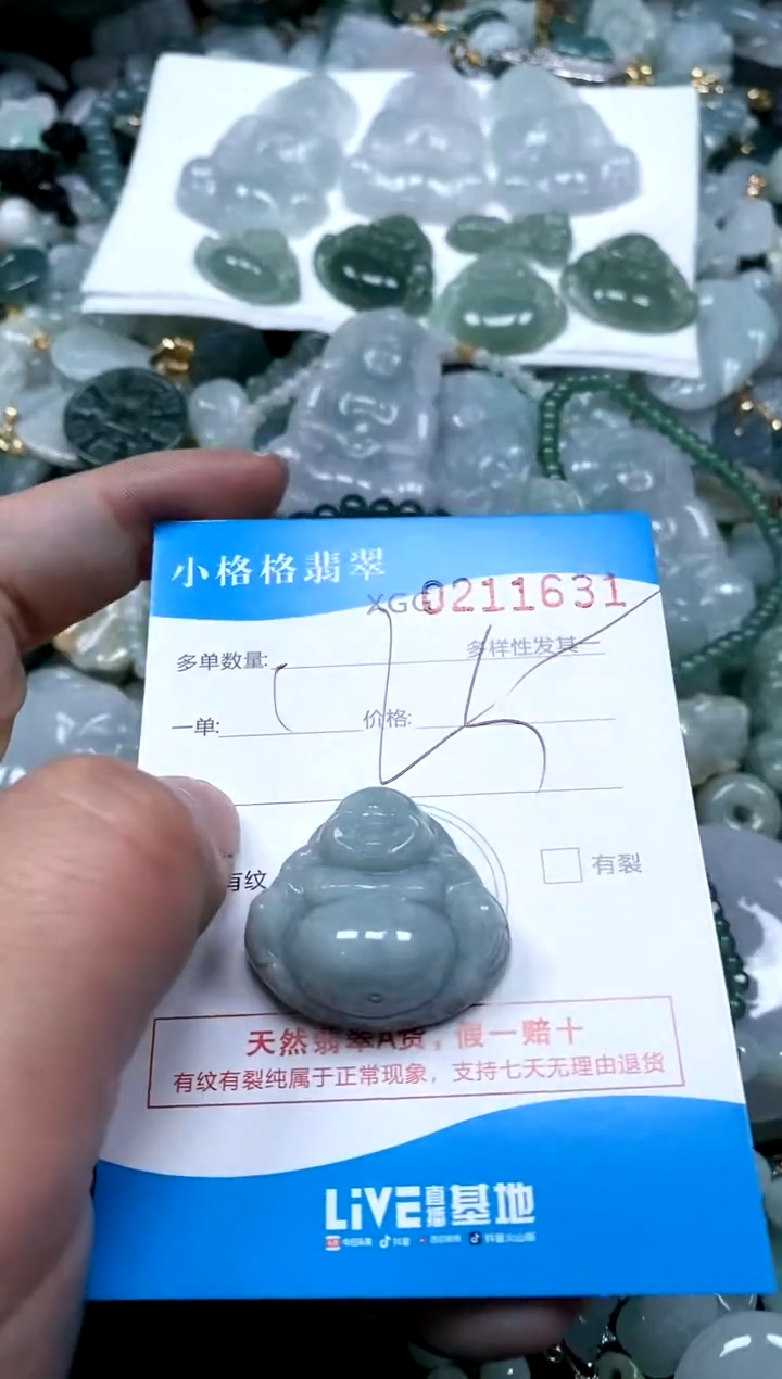 【闪购商品】翡翠颈饰未镶嵌闪购商品0211631