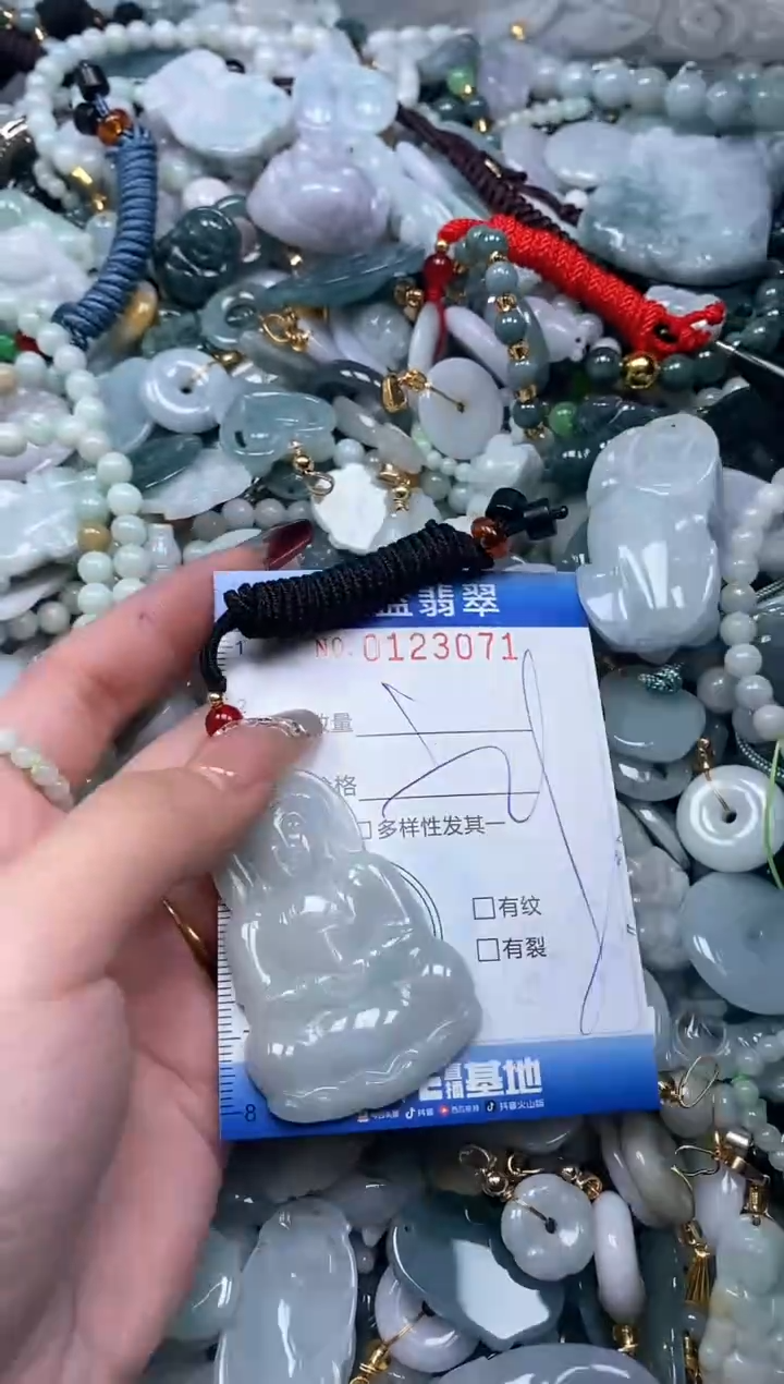 【闪购商品】翡翠颈饰未镶嵌闪购0123071