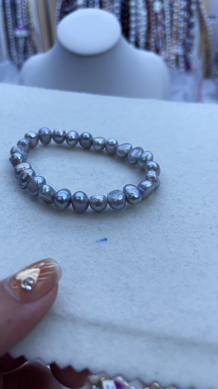 【闪购商品】淡水珍珠手链未镶嵌700