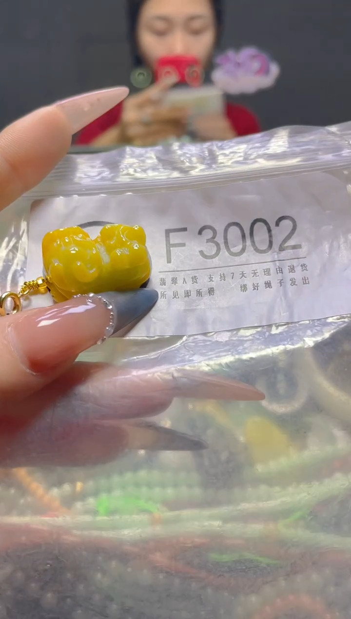 颈饰未镶嵌翡翠/F/翡翠A货，一件也是批发价