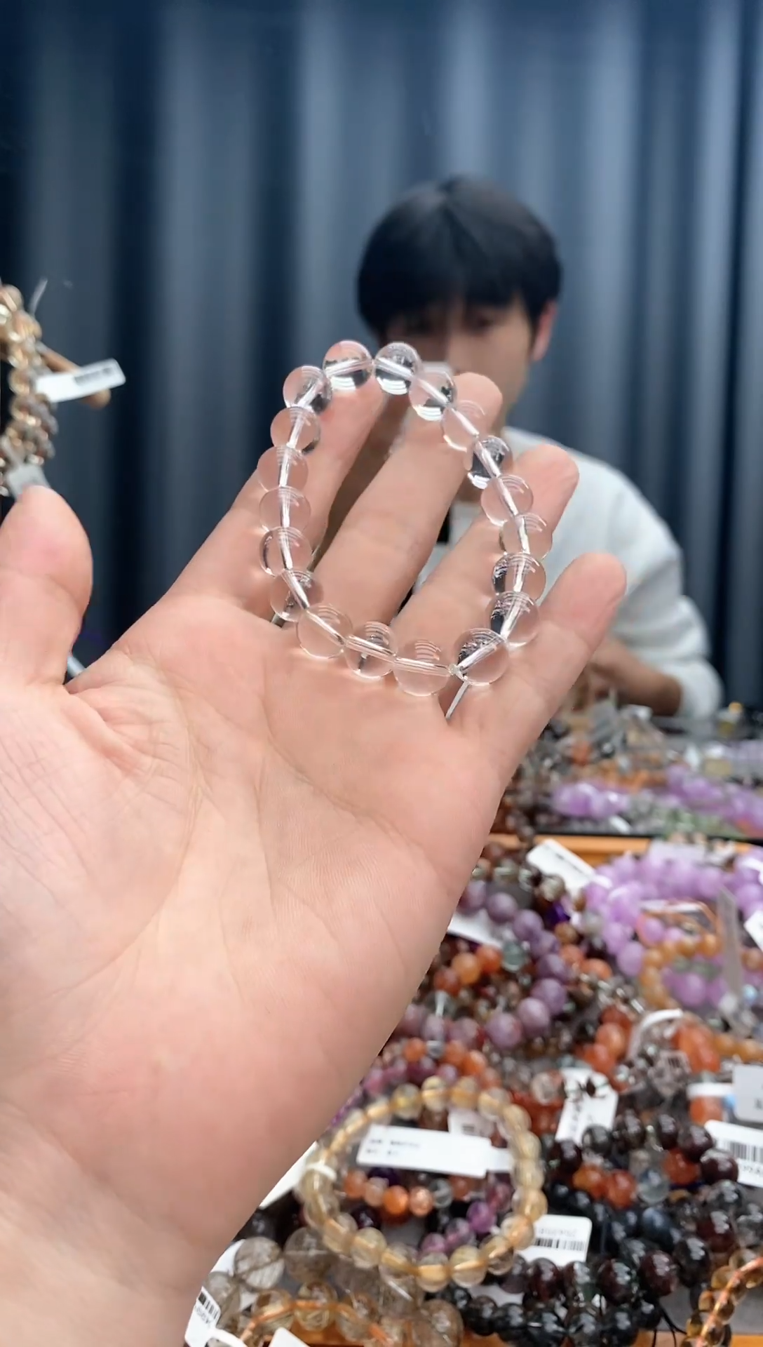 【闪购商品】水晶手链未镶嵌白水